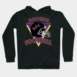 Baltimore Football Vintage Style Hoodie